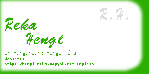 reka hengl business card