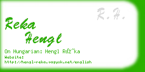 reka hengl business card